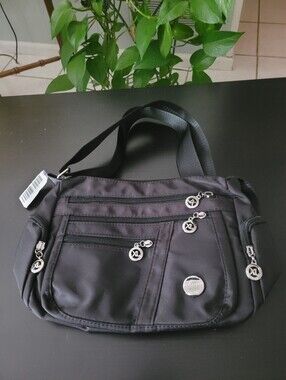 Jing Pin Waterproof Hobo with Multiple Zip Pockets